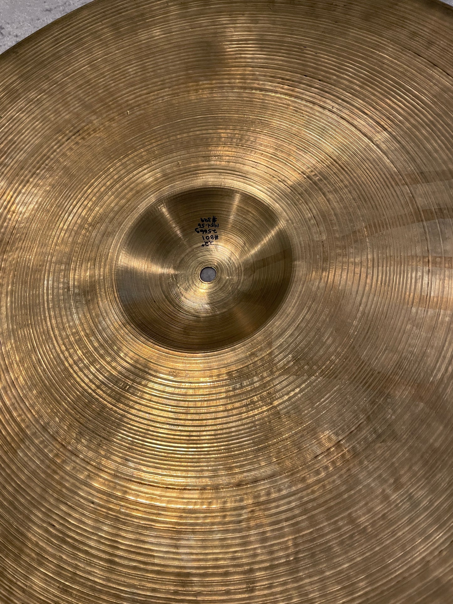 22" Zildjian A 1954-56 Large Block Stamp Ride Cymbal 2566g #801 *Video Demo*