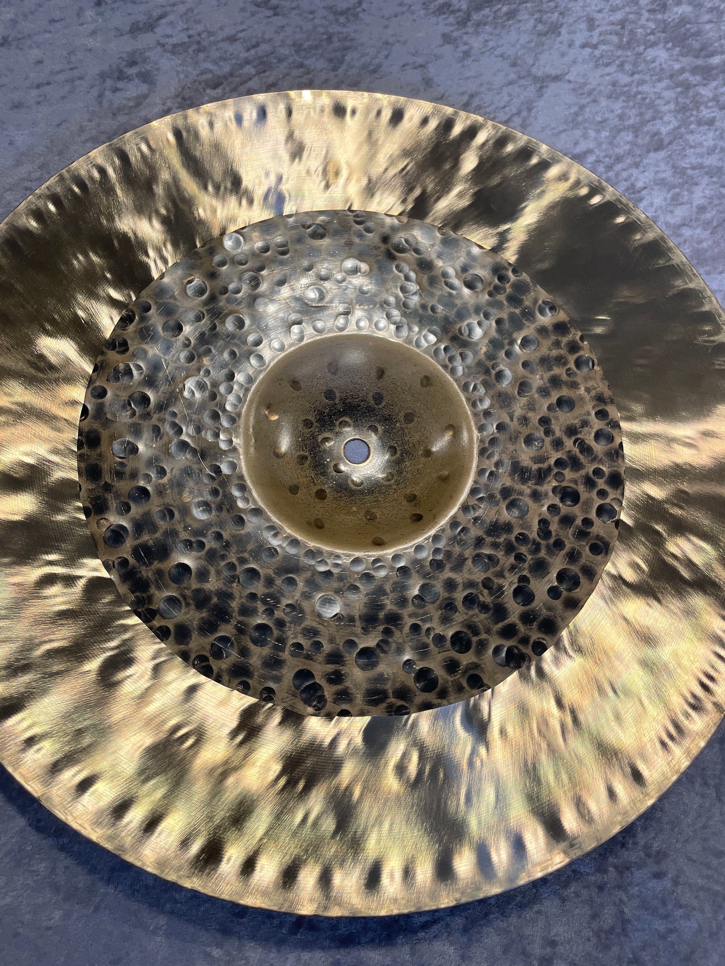 15" Paiste Signature Dark Energy Mark I Hi-Hat Cymbal Pair 1086g/1750g