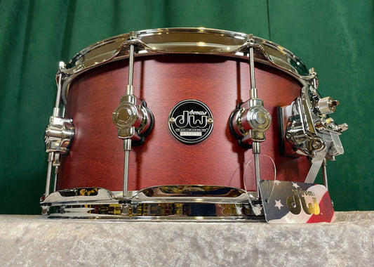 DW Performance Series 6.5x14 Snare Drum Tobacco Stain DRPS6514SSTB Drum Workshop