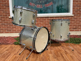 1964 Ludwig Super Beat Drum Set Silver Sparkle 20/13/16 COB