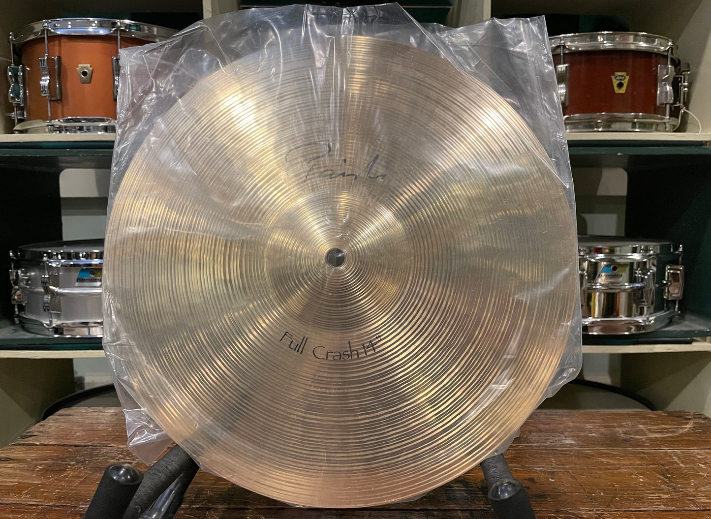 14" Paiste Signature Full Crash Cymbal 690g