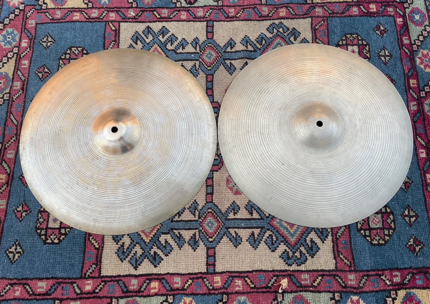 16" Zildjian A 1960s Hi-Hat Cymbal Pair 1014g/1804g #191 *Video Demo*