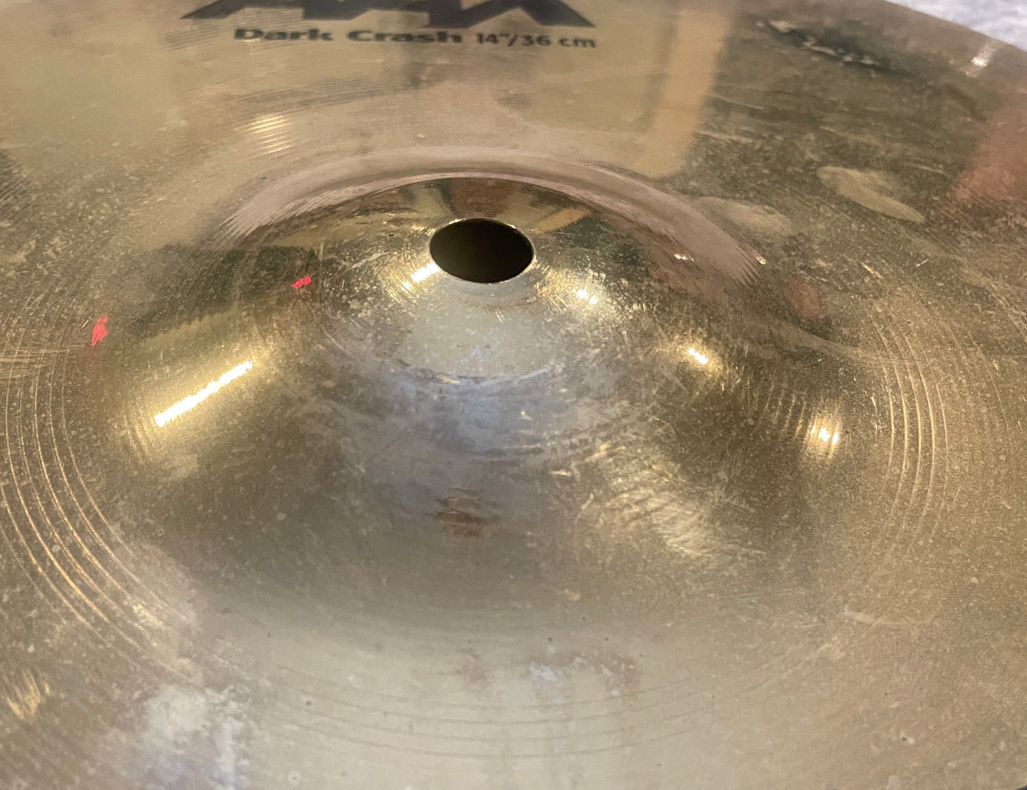 14" Sabian AAX Dark Crash Cymbal 710g