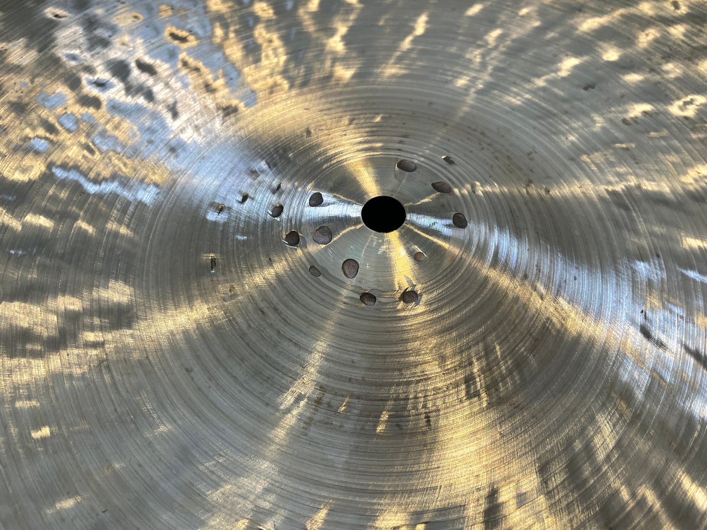 22" K Zildjian Constantinople K1119 Medium Thin Low Ride Cymbal 2464g #757