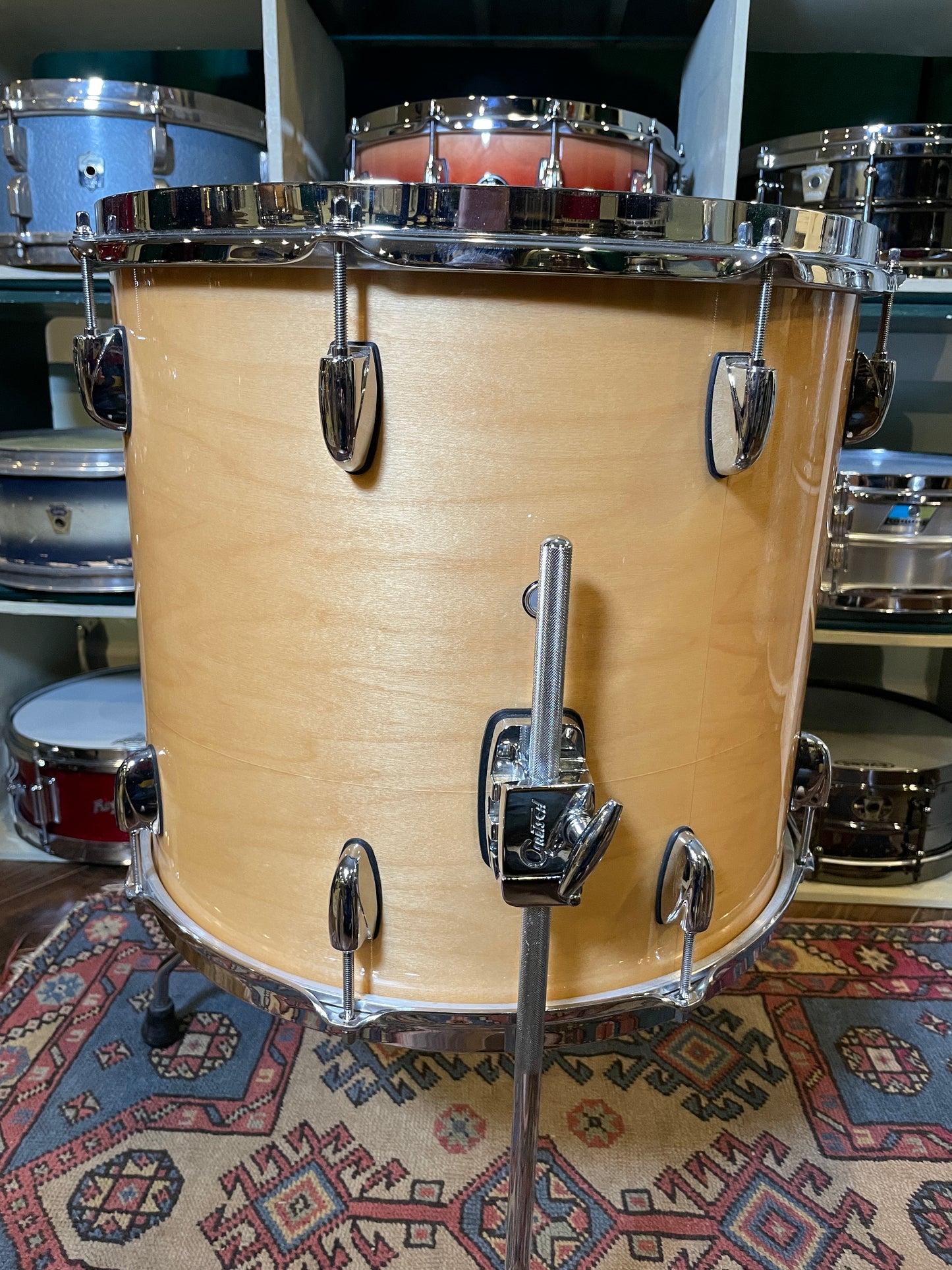 Gretsch Renown 14x16 Floor Tom Drum Single Gloss Natural