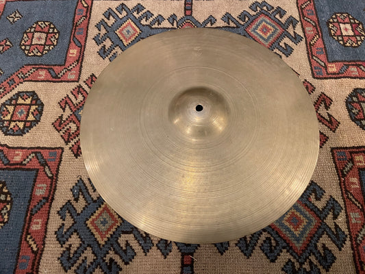 16" Zildjian A 1940s 2nd Stamp (Pre-Trans Stamp / 1st) Crash Cymbal 860g #955 *Video Demo*