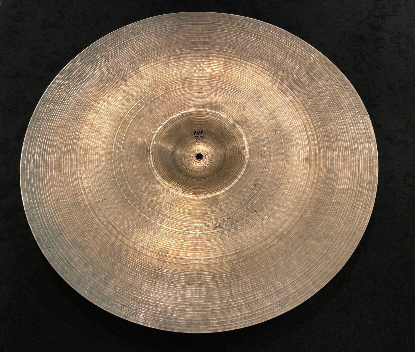 22" Zildjian A 1940s-50s Trans Stamp Ride Cymbal 2964g #700 *Video Sample*