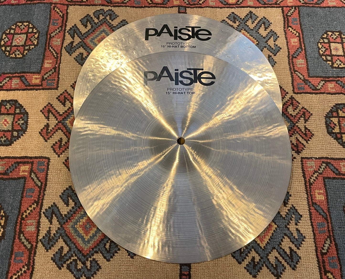 15" Paiste T20 Prototype Hi-Hat Cymbal Pair 1270g/1630g