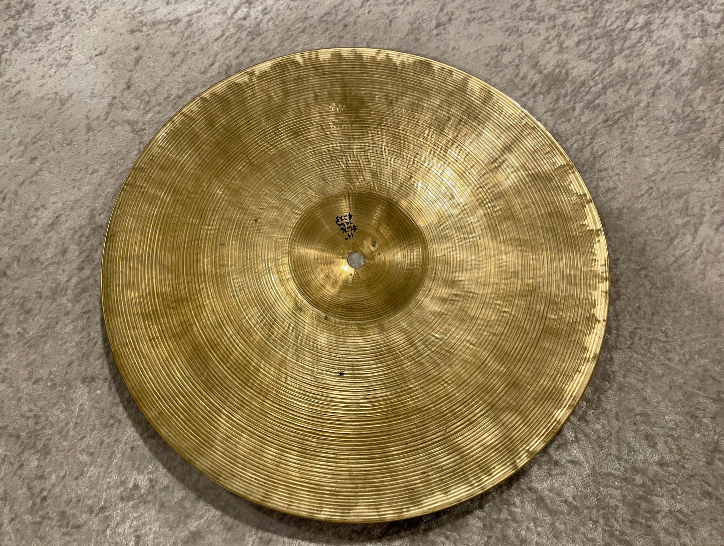 14" Zildjian K Istanbul 1959-66 Hi-Hat Single Cymbal 746g #676