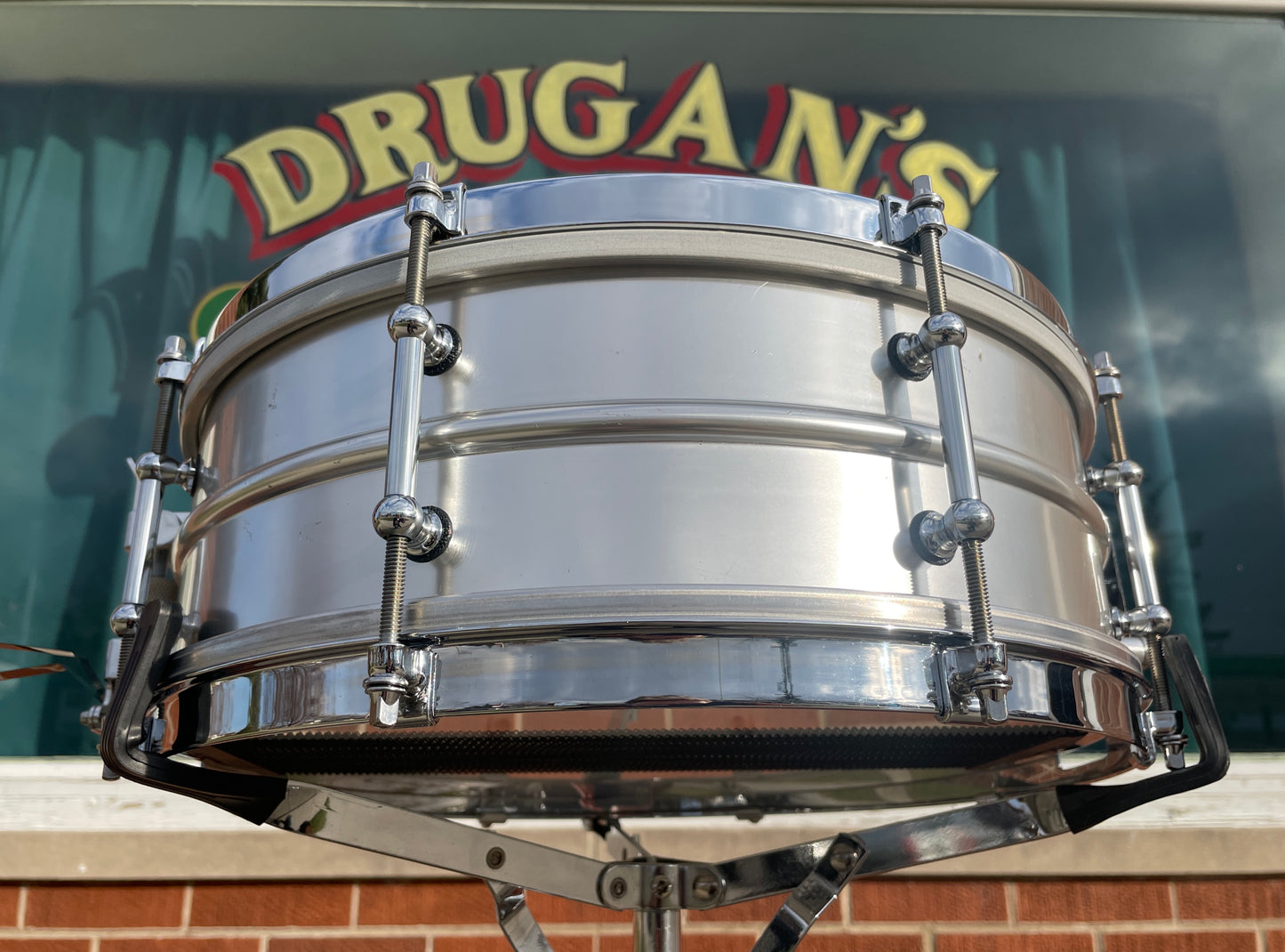1960s Ludwig 5x14 Acrolite Snare Drum w/ P86 Millennium Throw-Off & Tube Lug Upgrades
