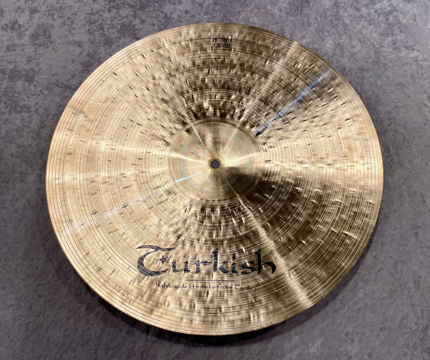 19" Turkish Cymbals Classic Series Crash Cymbal 1626g *Sound File*