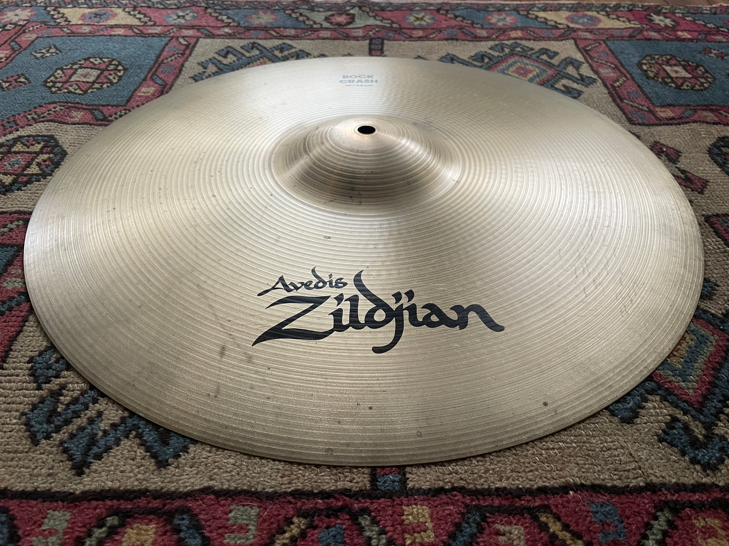 19" Zildjian A Rock Crash Cymbal 1998g *Video Demo*