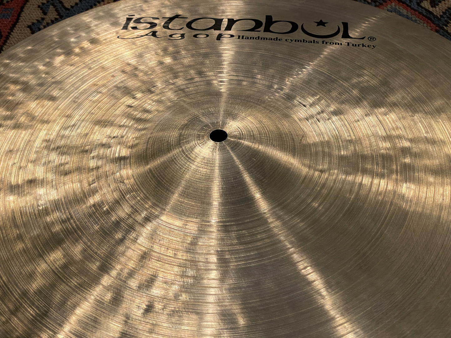 20" Istanbul Agop Traditional Dark Crash Cymbal 1698g *Video Demo*