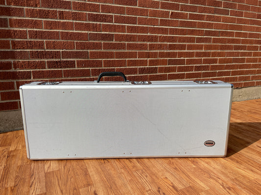1990s Washburn Electric Guitar Road / Flight / Tour Case Silver