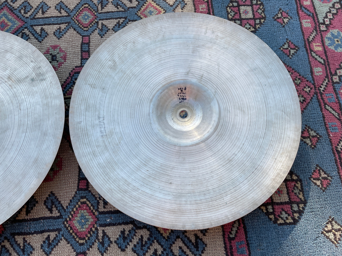 14" Zildjian A 1960s Hi-Hat Cymbal Pair 754g/792g #803 *Video Demo*