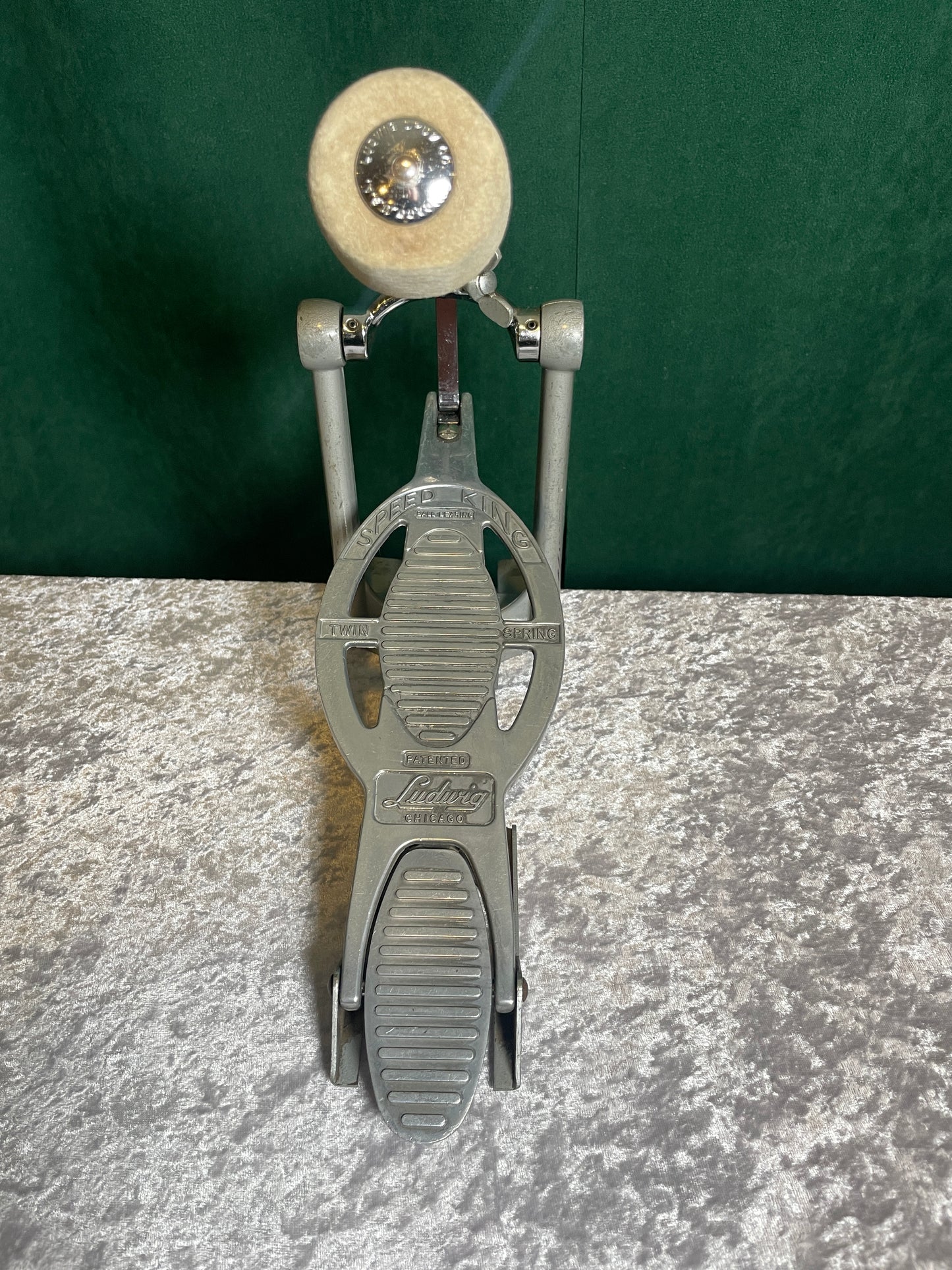 Vintage Ludwig Twin Spring Speed King Bass Drum Pedal