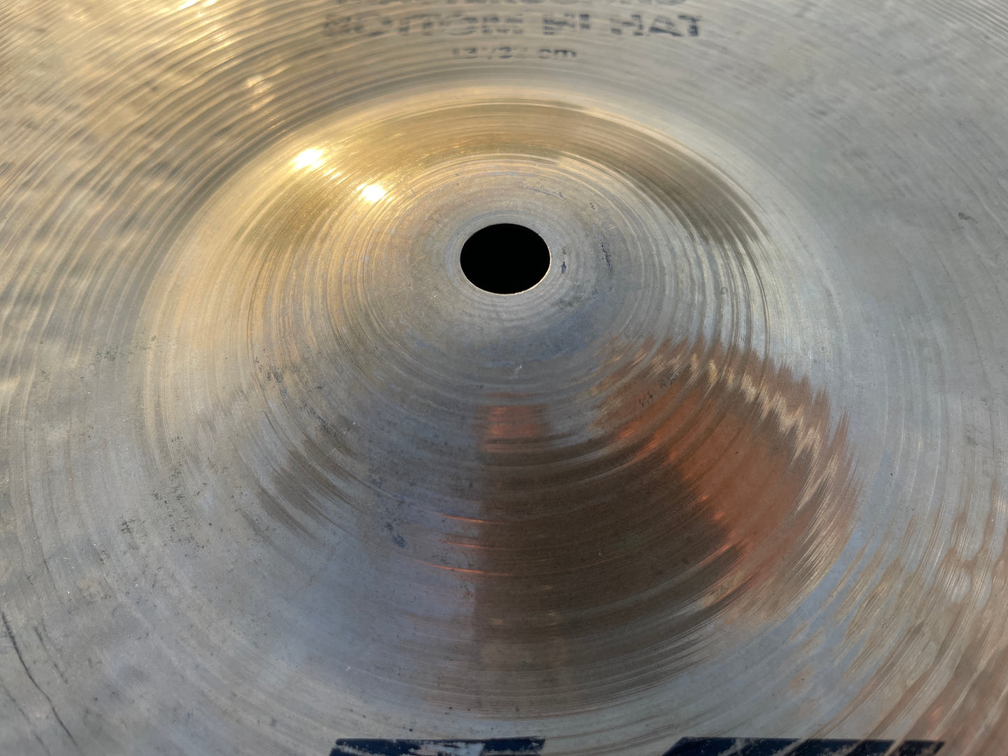 13" Zildjian K Mastersound Hi-Hat Bottom Cymbal Brilliant 1008g