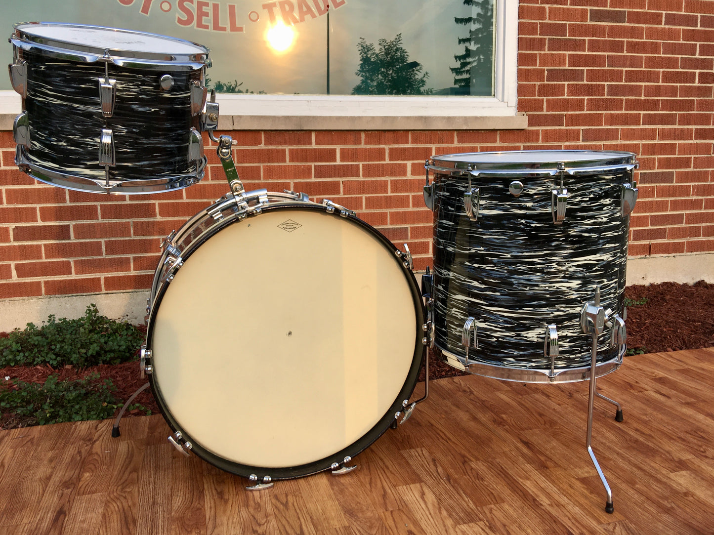 1969 Ludwig Oyster Black Pearl Super Classic