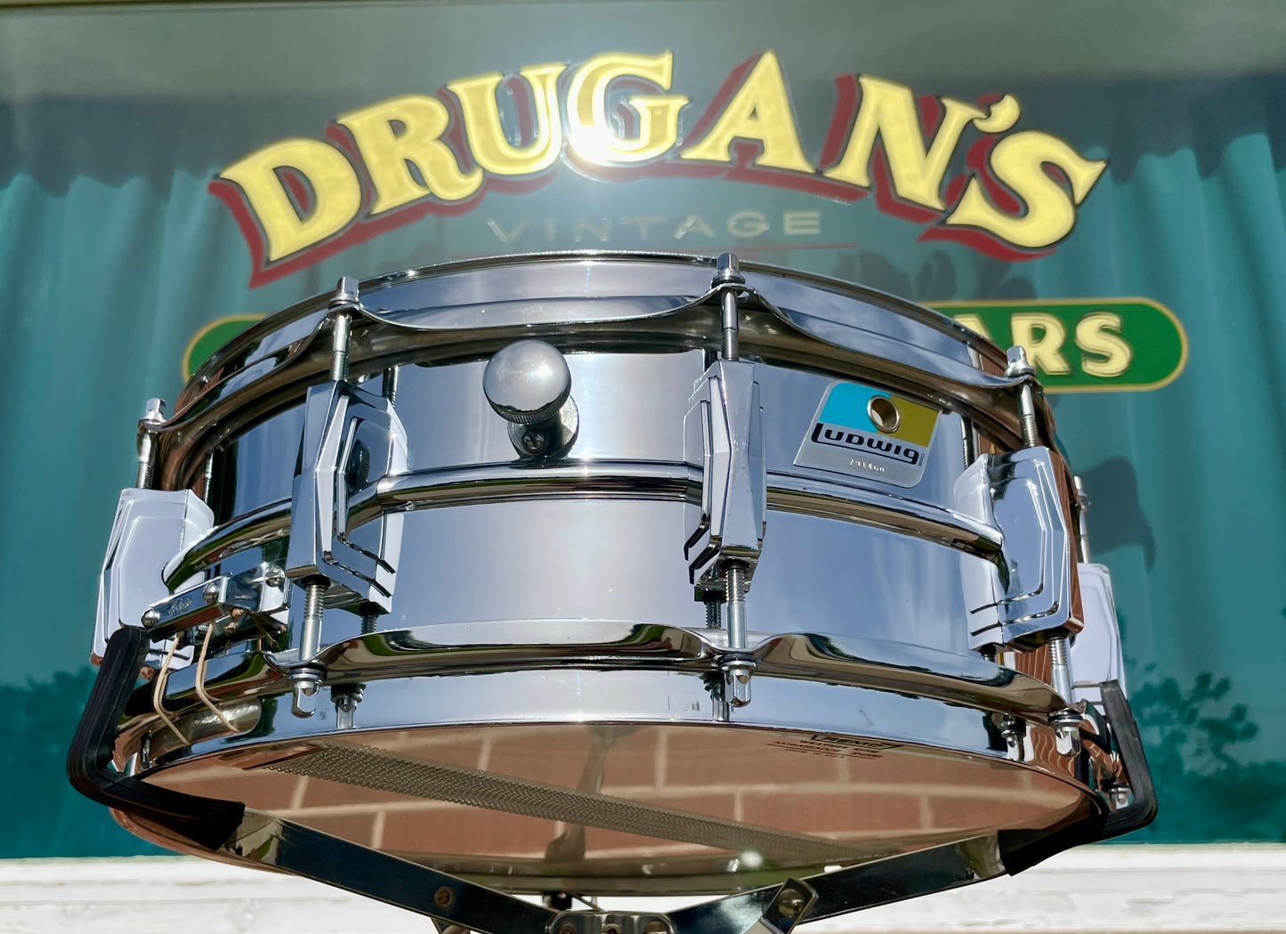 1970 Ludwig 5x14 LM400 Supraphonic Snare Drum