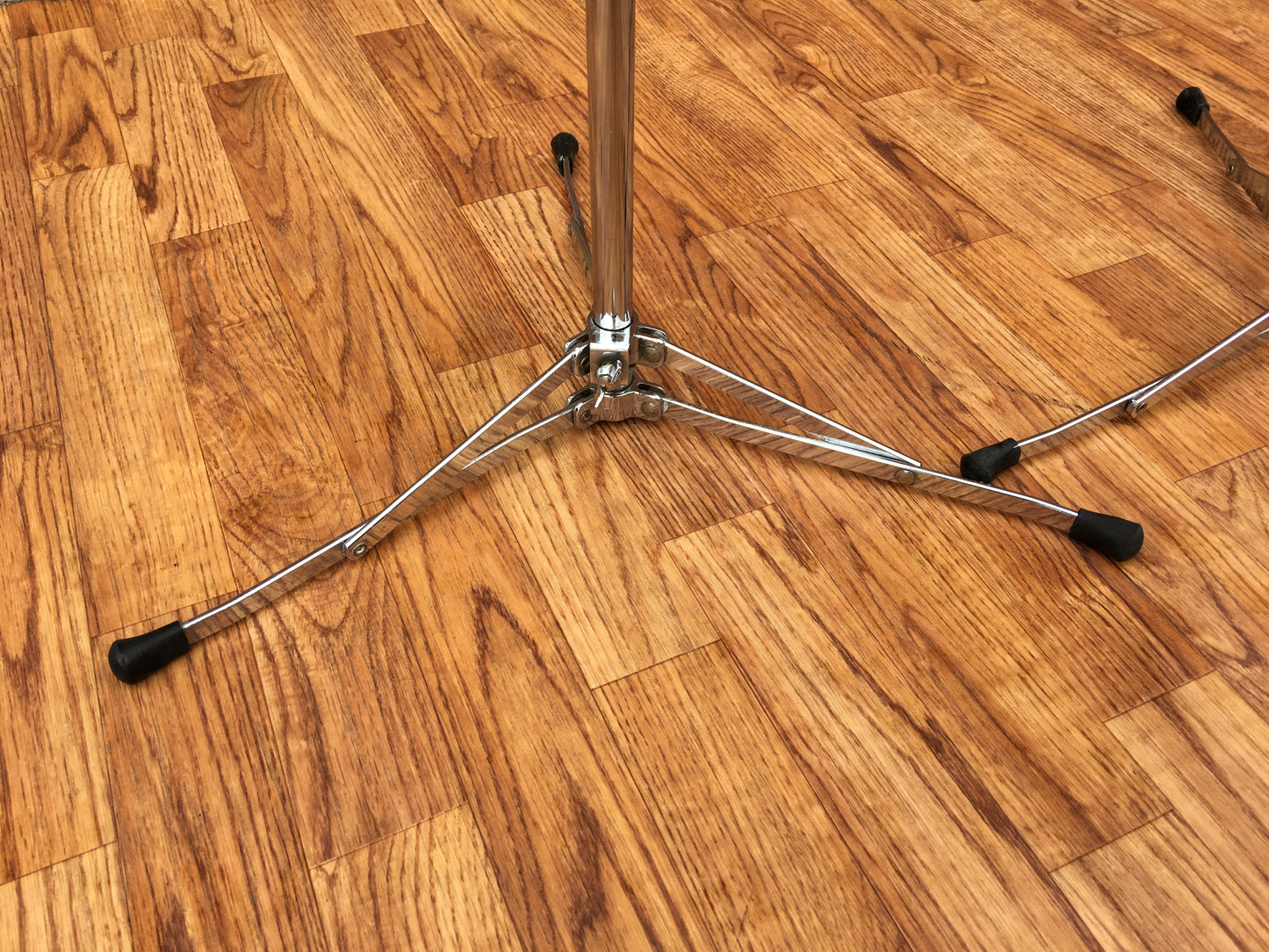 1960s Ludwig 1400 Flat Base Straight Cymbal Stand Pair (2 pcs.)