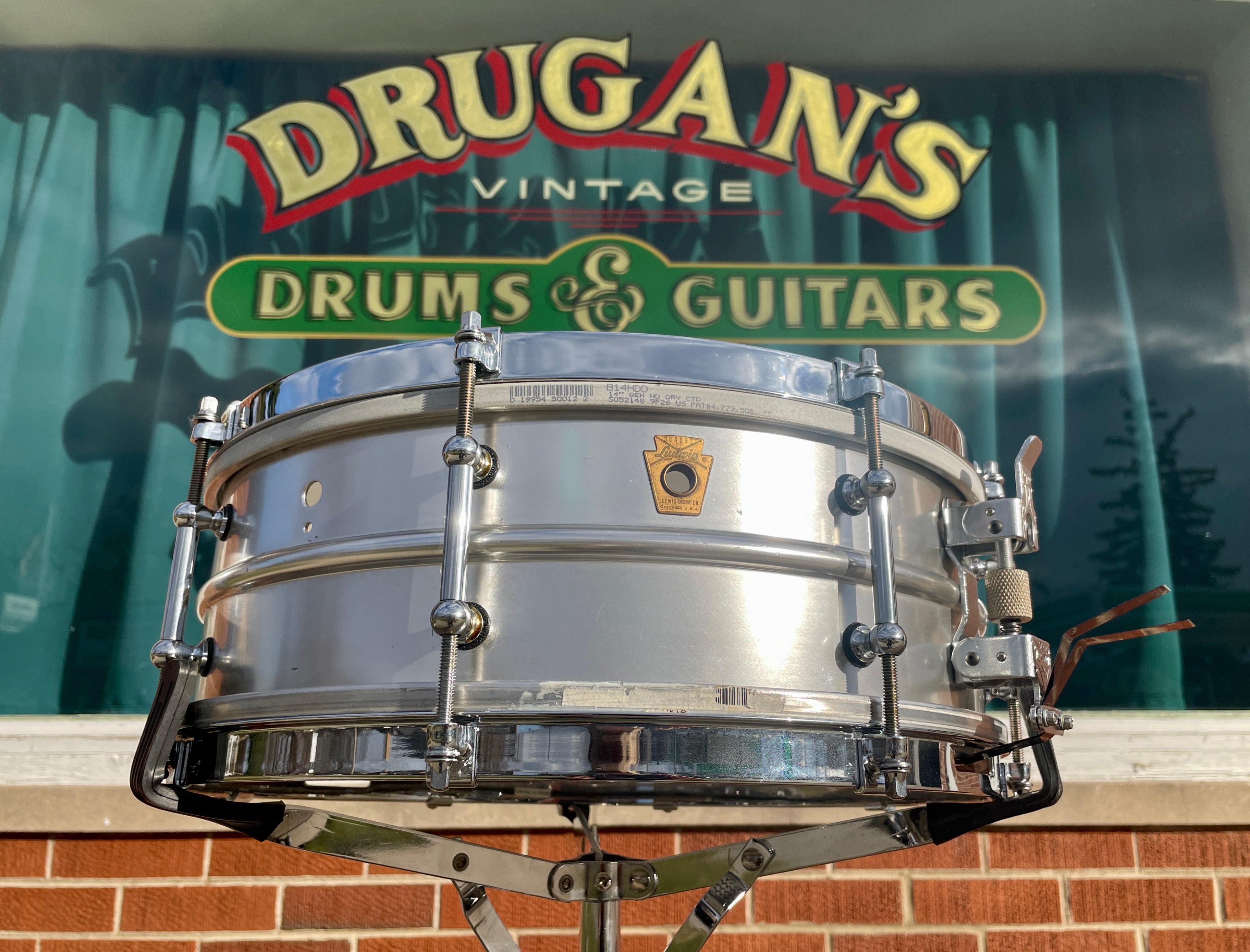 1960s Ludwig 5x14 Acrolite Snare Drum w/ P86 Millennium