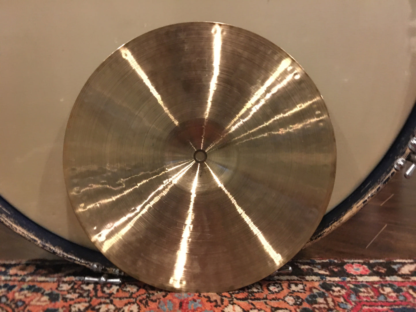 14" Paiste 1977 2002 Heavy Hi-Hat Cymbal Pair 988/1058g