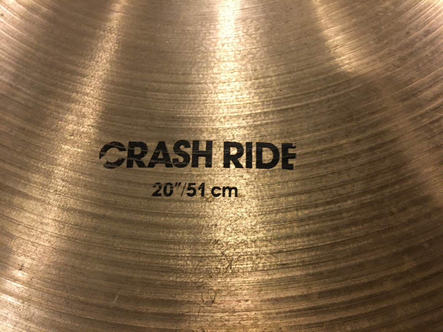 20" K Zildjian IAK Crash Ride Cymbal 2208g *Sound File*