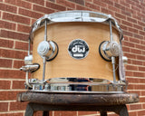 DW 6x10 Collector's Series Snare Drum Natural Ten And Six All-Maple