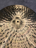 19" Paiste Masters Dark Crash Cymbal 1522g *Video Demo*