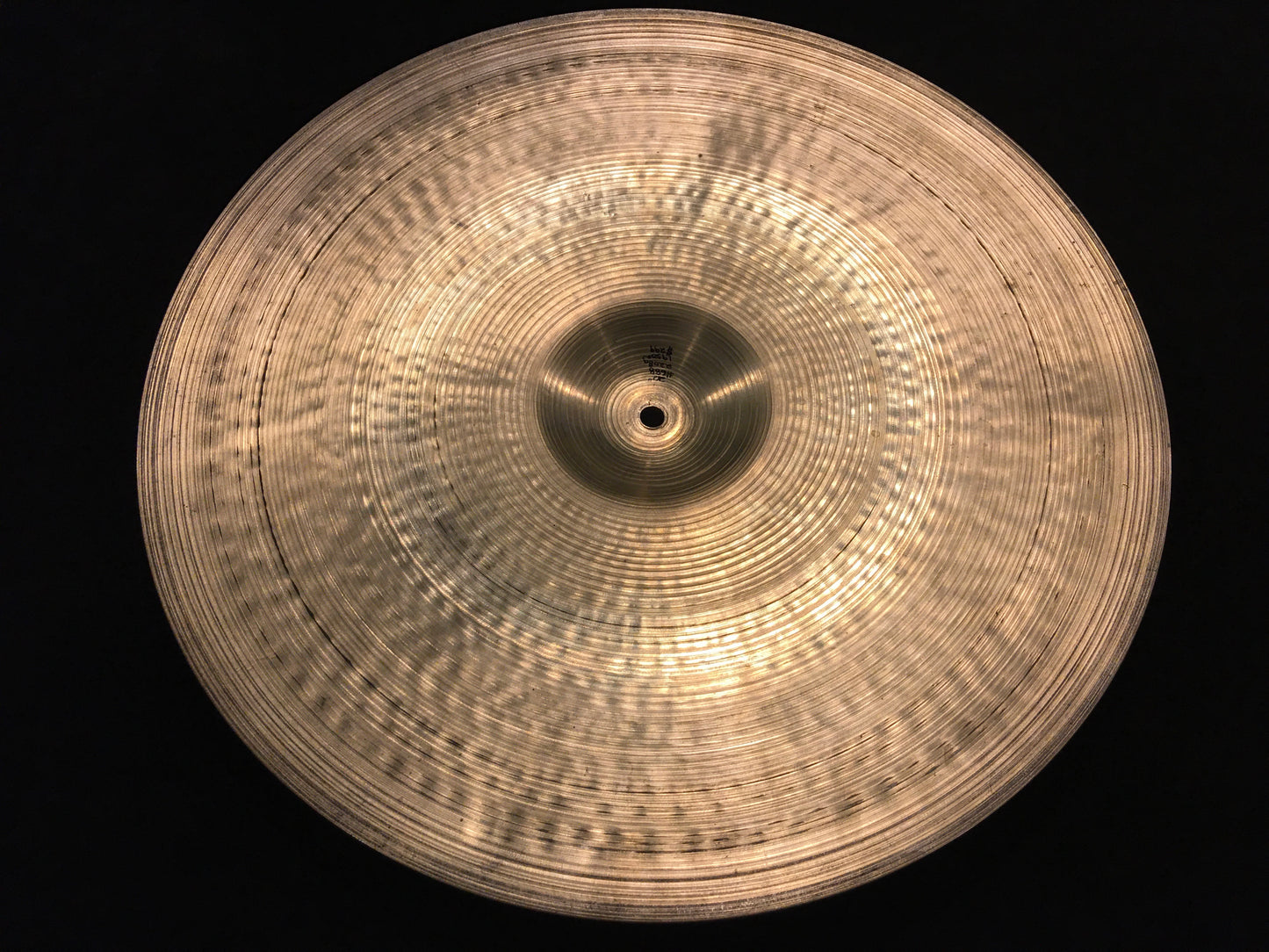 20" Zildjian A 1950s Small Stamp Ride Cymbal 2208g #688 *Sound File*