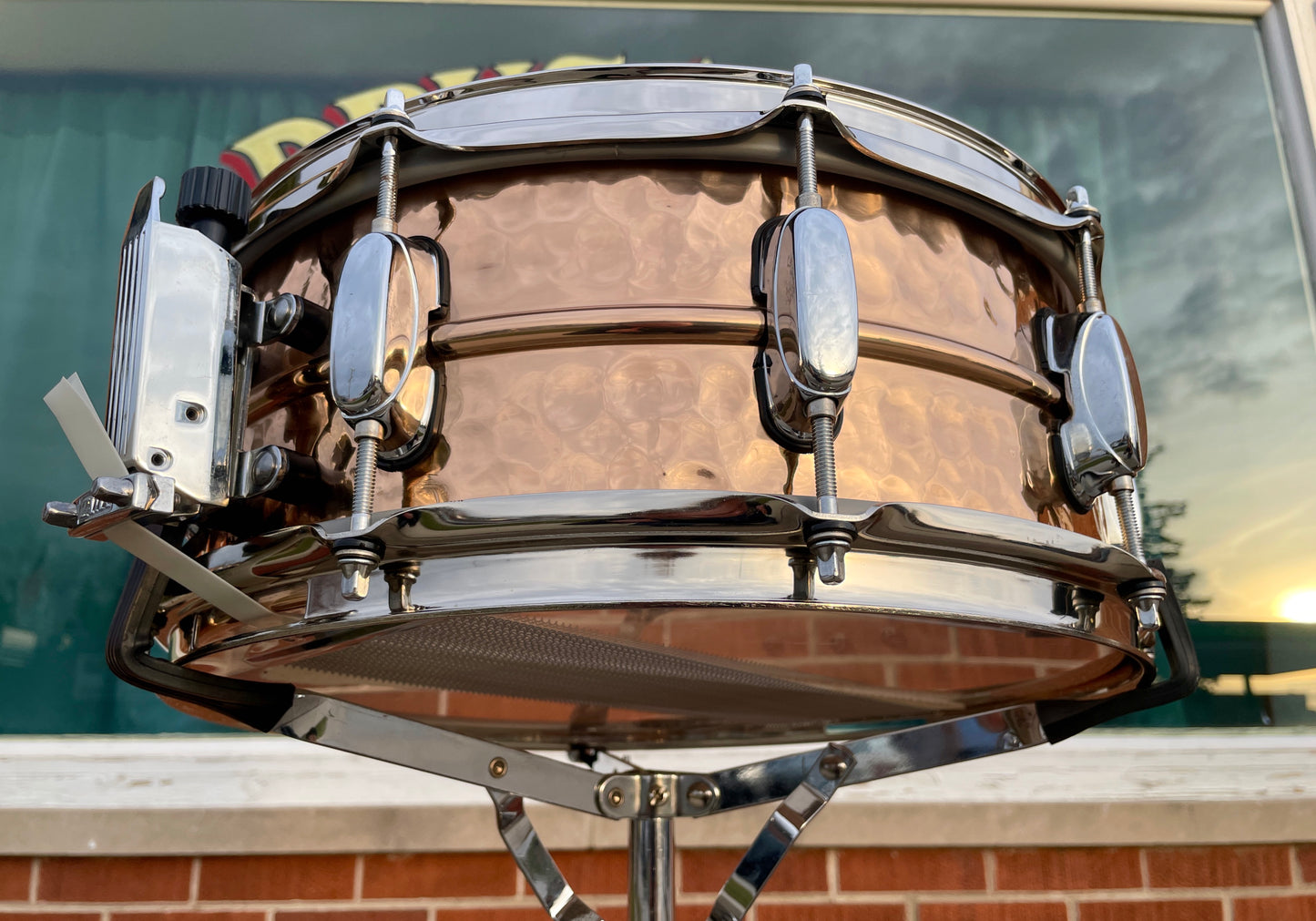 Tama 5.5x14 Hammered Bronze Snare Drum