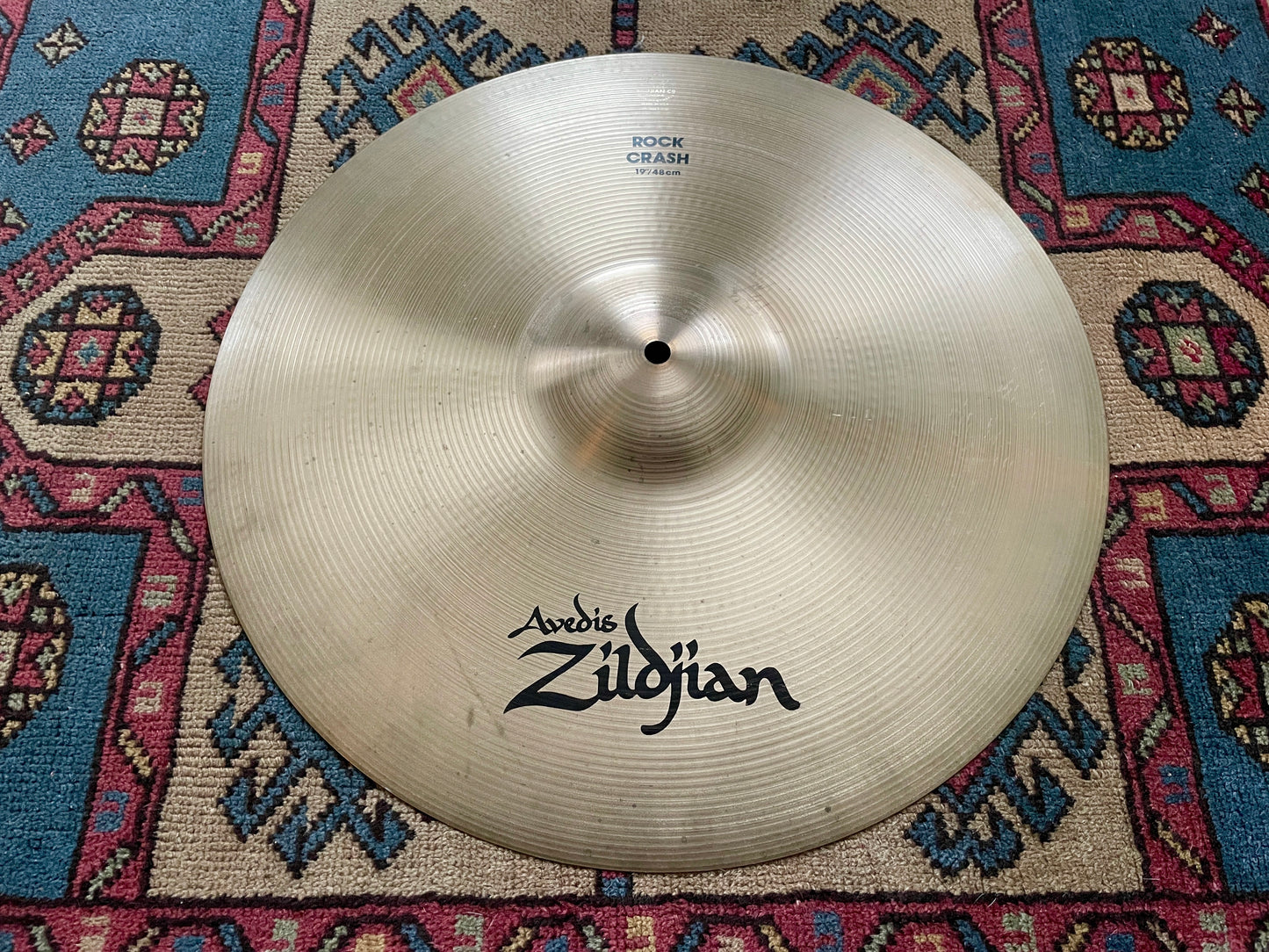 19" Zildjian A Rock Crash Cymbal 1998g *Video Demo*