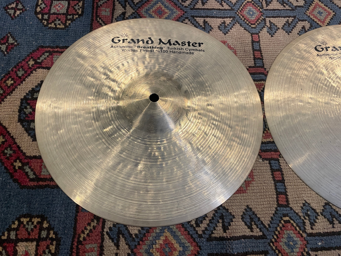 13" Grand Master Desert Glow Regular Hi-Hat Cymbal Pair 834g/888g