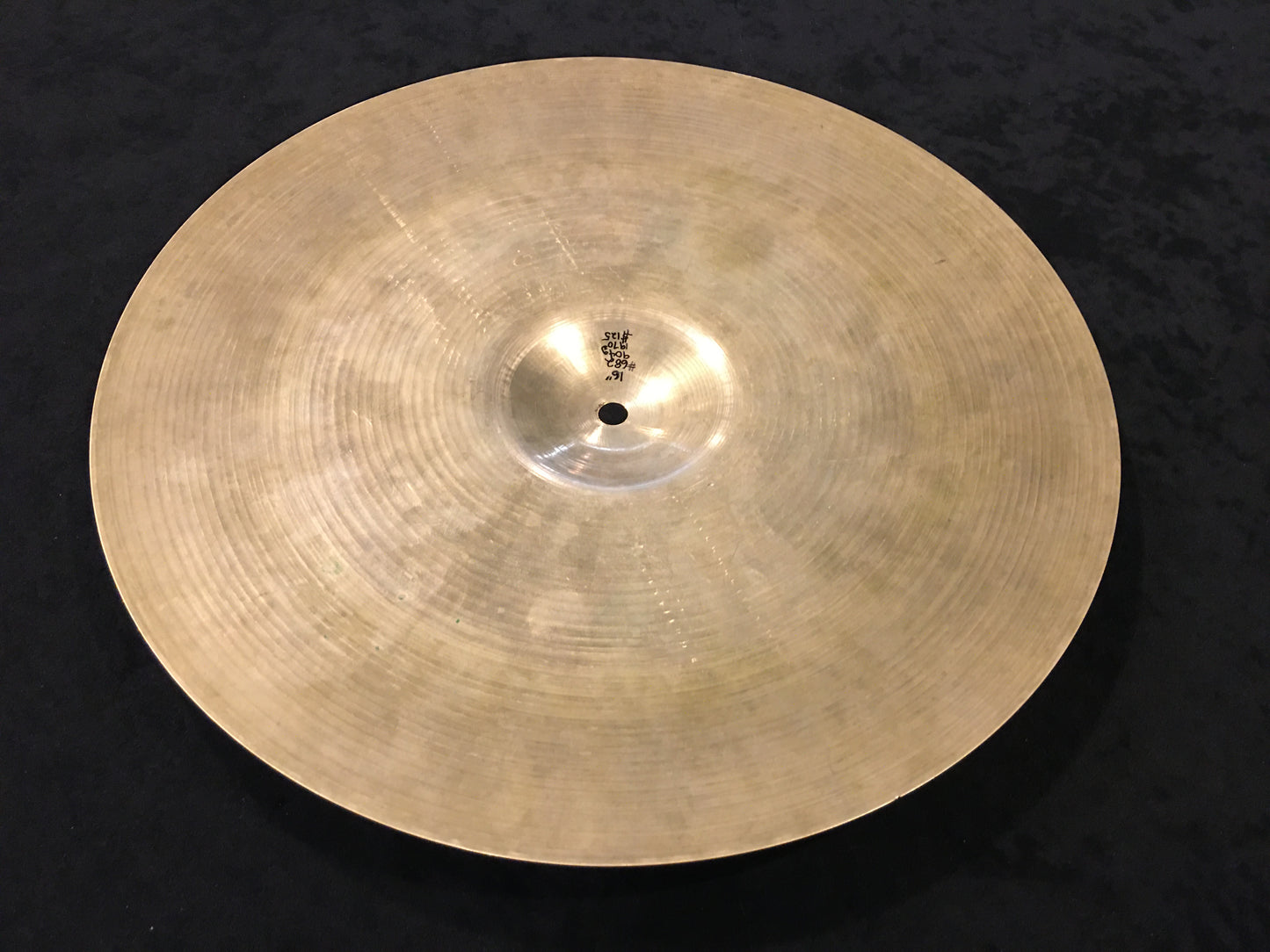 16" Zildjian & CIE Constantinople A 1970s Brilliant Finish Crash Cymbal 904g #682