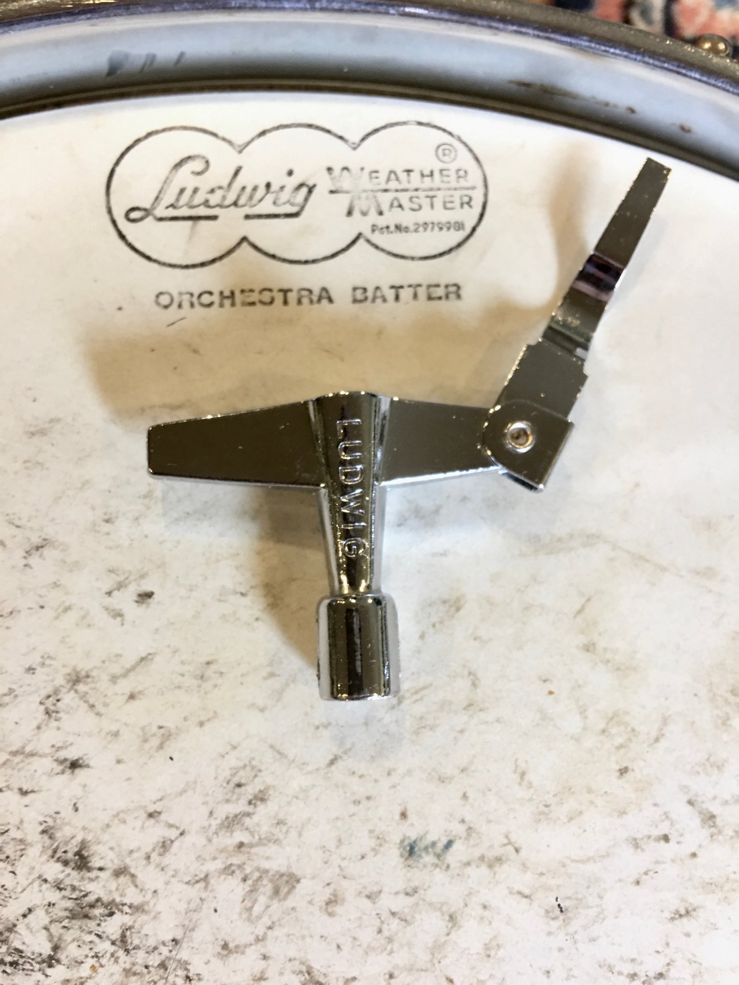 1970s Ludwig P40 Drum Key w/ Screwdriver