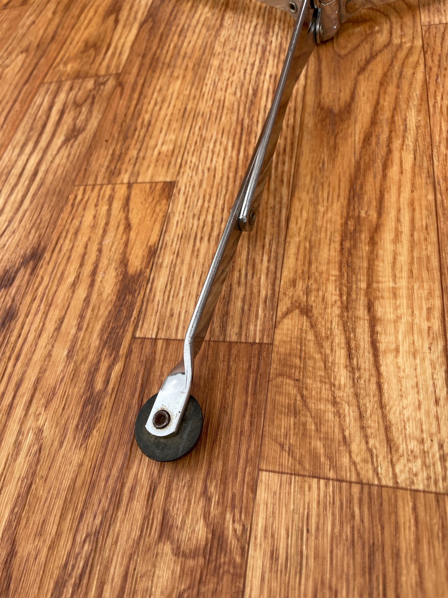 1950s WFL Ludwig Flat Base Cymbal Stand Chrome