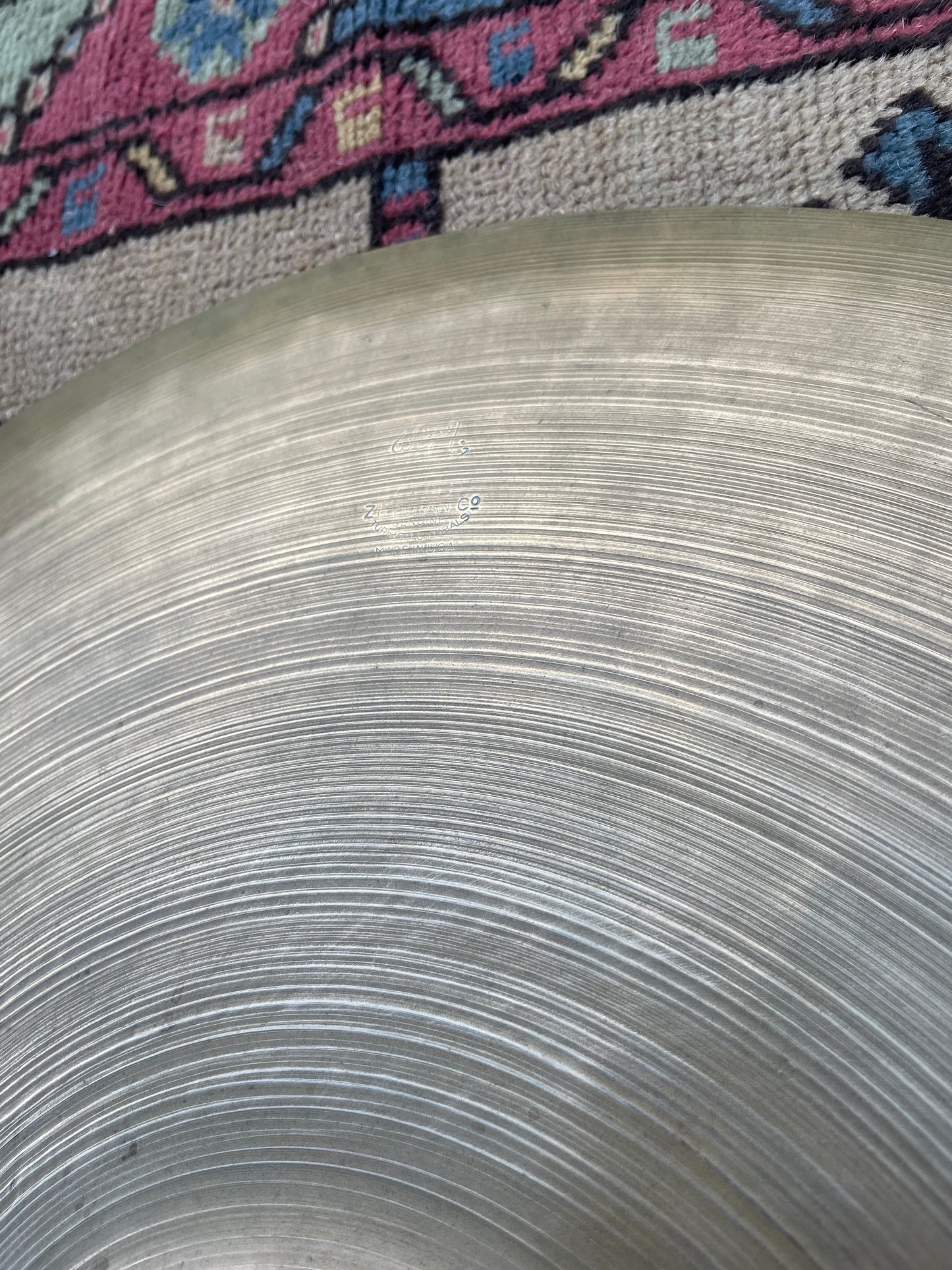 20" Zildjian A 1940s-1950s Trans Stamp Ride Cymbal 1926g #819 *Video Demo*