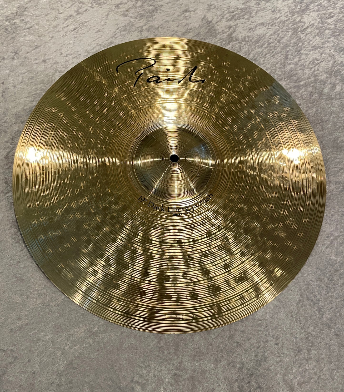 19" Paiste Signature Dark Energy Mark I Crash Cymbal 1714g