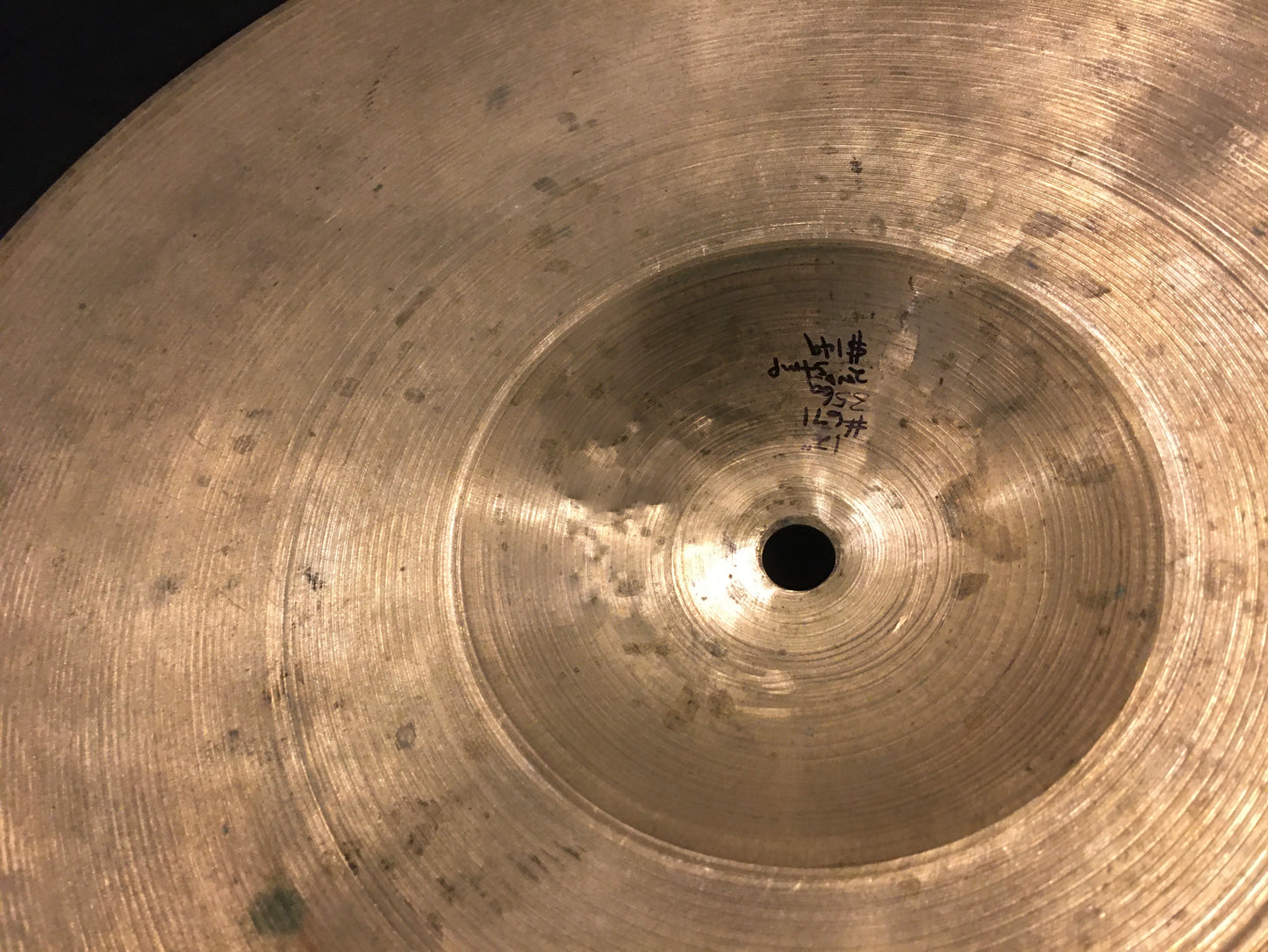 12" Zildjian A 1st / 2nd / Pre-Trans Stamp Splash / Crash Cymbal 356g #671