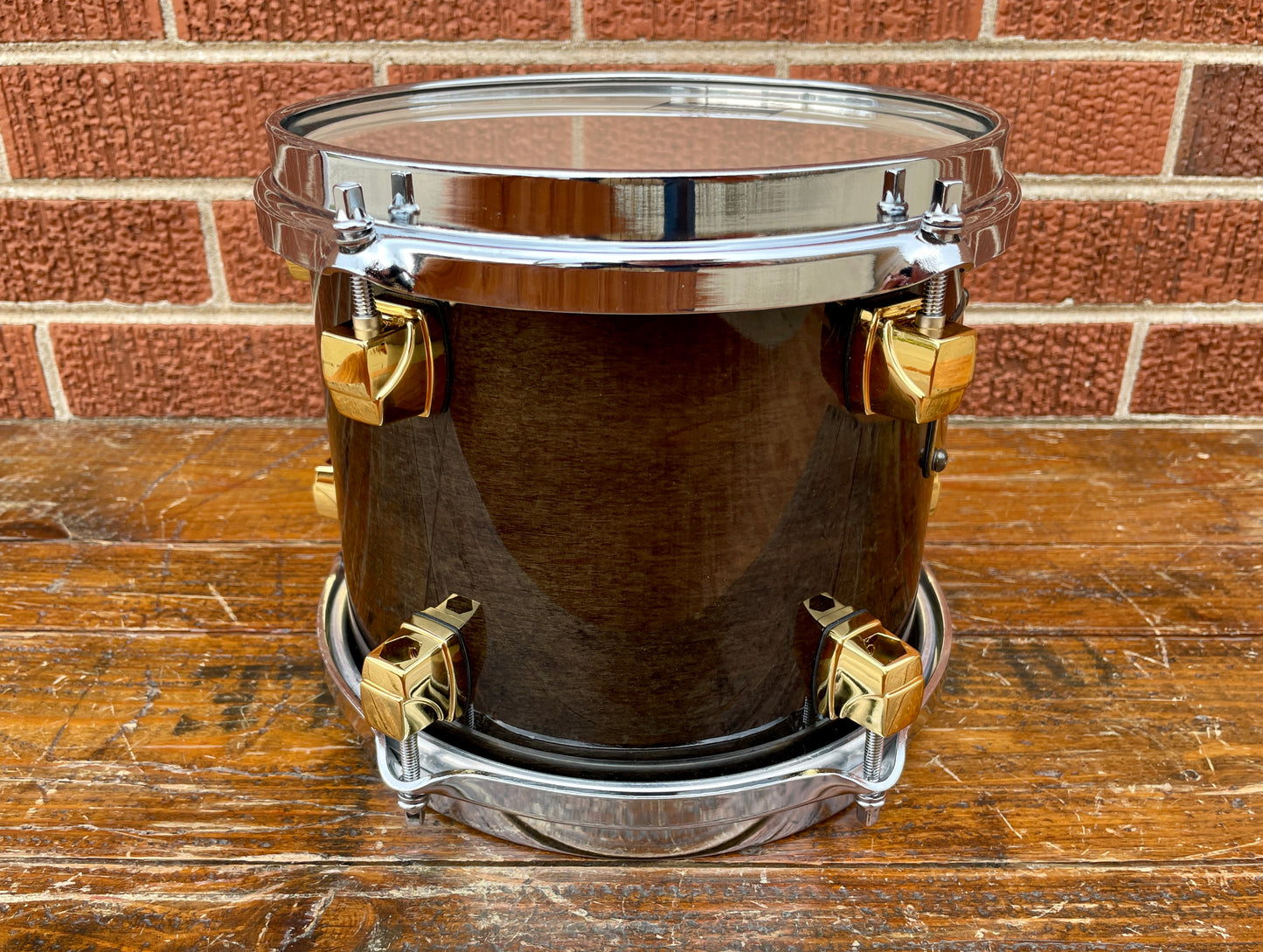 NOS Yamaha 8x7 Maple Custom Tom Black Maple 7x8