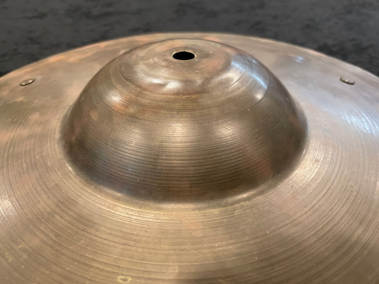 1920's-1930's 12" Sock Hat Style Sizzle Vaudeville Trap Cymbal 390g #719