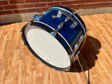 1956-59 Slingerland 2-N Jobbing Outfit Drum Set Blue Sparkle 20/12