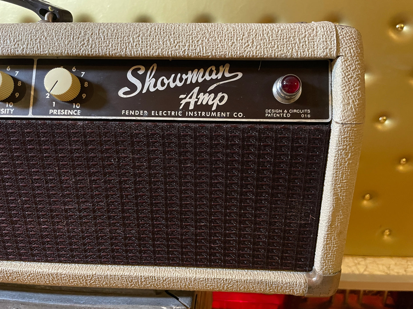 1962 Fender Blonde Showman Guitar Amplifier Amp Head 6G14