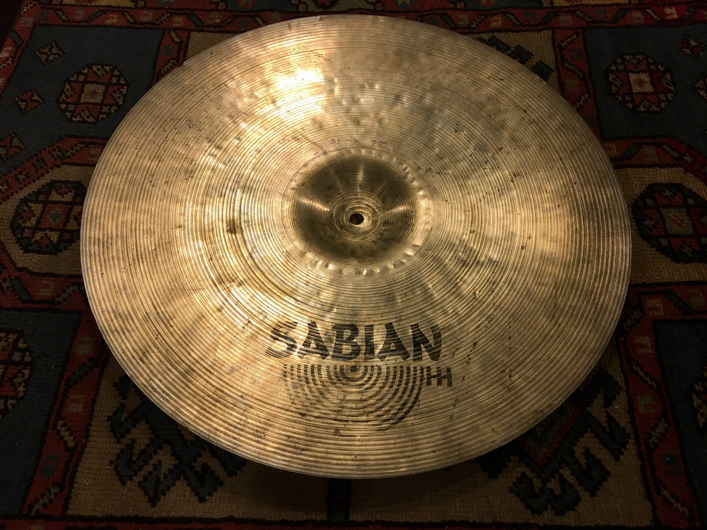 20" Sabian HH 1980s Medium Ride Cymbal 2536g