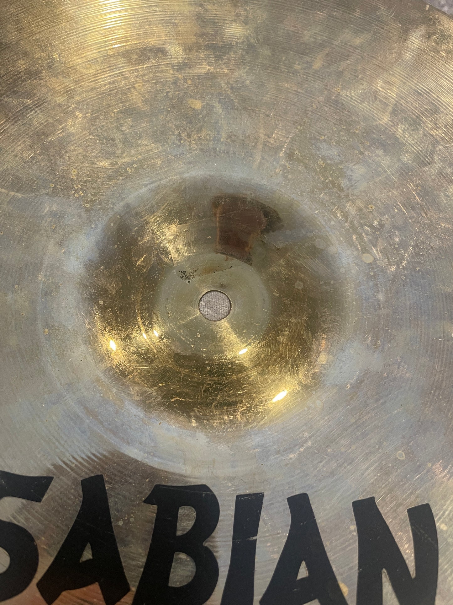14" Sabian AAX Dark Crash Cymbal 710g
