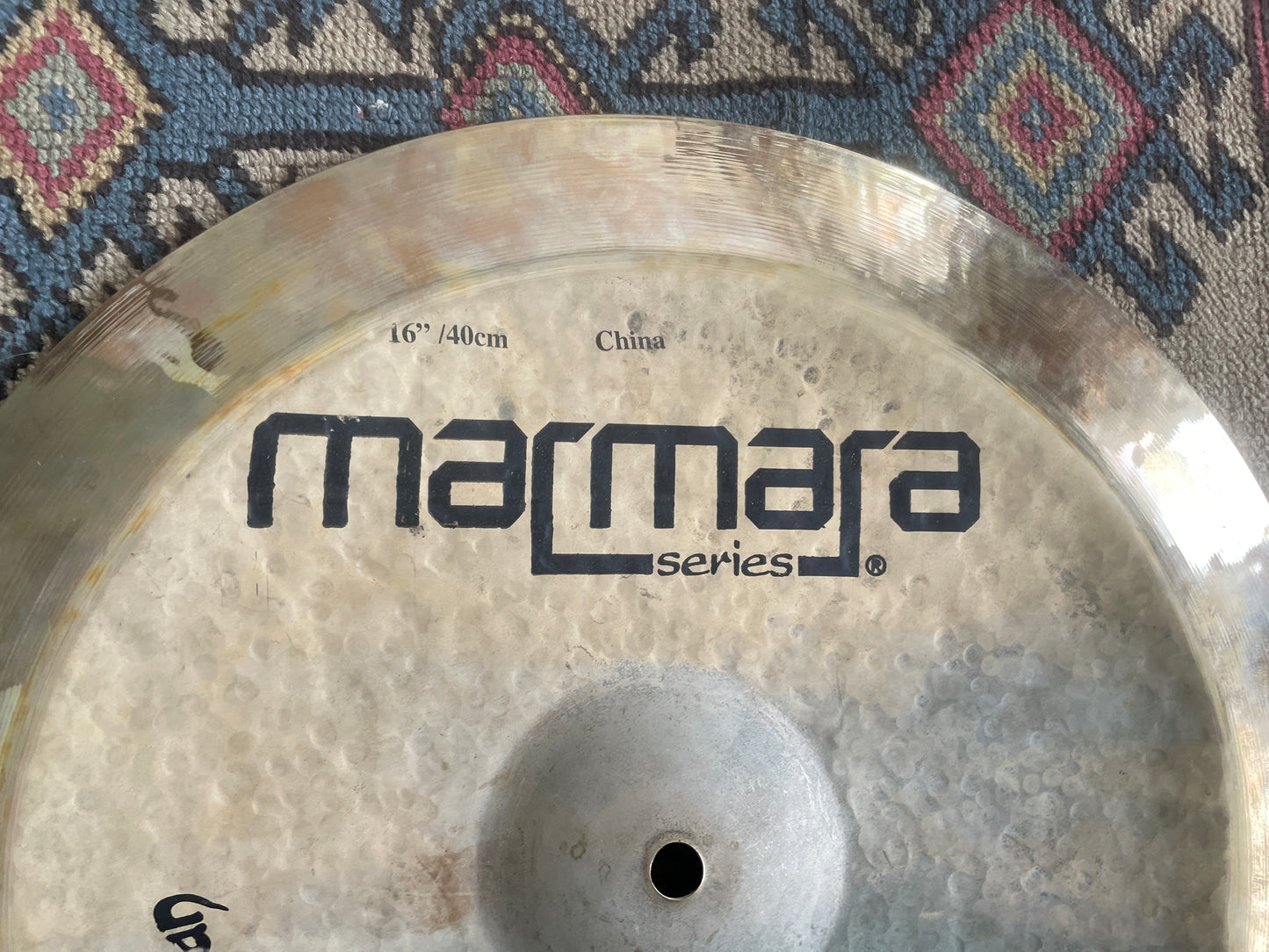 16" Istanbul Mehmet Marmara Series Emirhan China Cymbal 1070g *Video Demo*