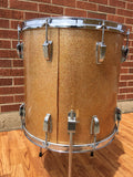 1948-52 Ludwig WFL 16x16 Super Classic Floor Tom Drum Champagne Sparkle
