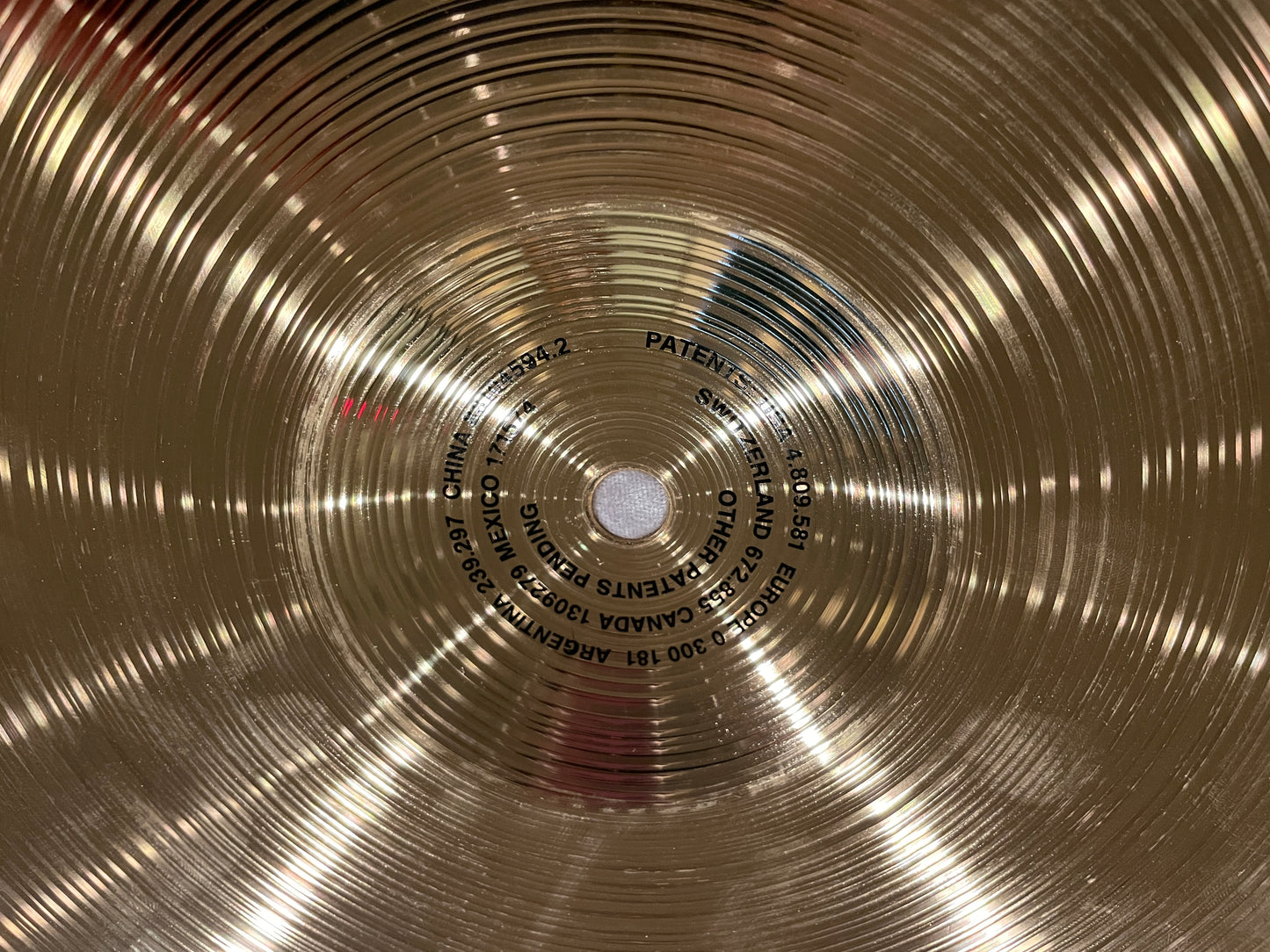15" Paiste Sound Formula Thin Crash Cymbal 872g