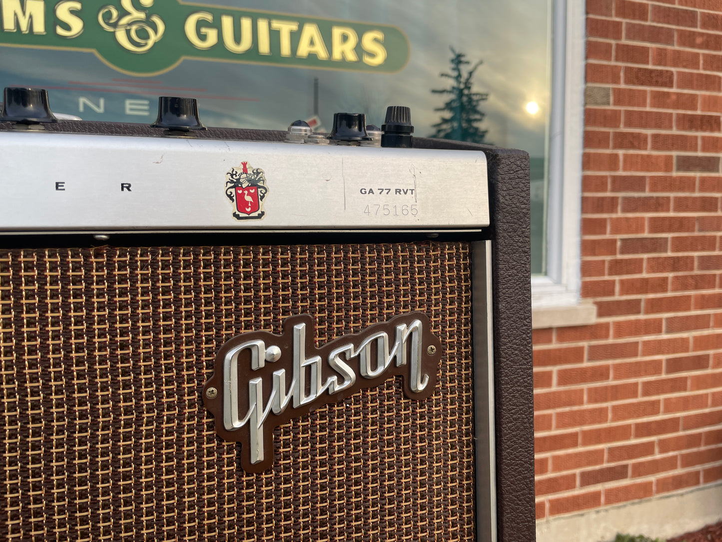 1962 Gibson GA-77RVT Vanguard Guitar Combo Amplifier Reverb Tremolo Amp