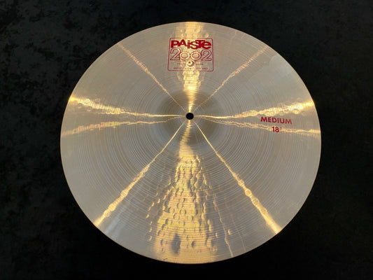 18" Paiste 2002 Medium Crash Cymbal